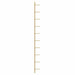 Suport sticle de vin, de perete, 10 sticle, auriu, metal - WALTI WALTI
