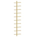 Suport sticle de vin, de perete, 10 sticle, 2 buc, auriu, metal - WALTI WALTI