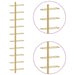 Suport sticle de vin, de perete, 10 sticle, 2 buc, auriu, metal - WALTI WALTI