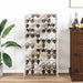 Suport sticle de vin pentru 72 sticle,alb, metal - WALTI WALTI