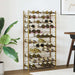 Suport sticle de vin pentru 72 sticle, auriu,metal - WALTI WALTI