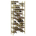Suport sticle de vin pentru 96 sticle, auriu,metal - WALTI WALTI