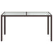 Set mobilier de exterior cu perne, 5 piese, maro, poliratan - WALTI WALTI