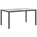 Set mobilier de exterior cu perne, 5 piese, maro, poliratan - WALTI WALTI