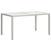 Set mobilier de exterior cu perne, 5 piese, alb, poliratan - WALTI WALTI