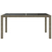 Set mobilier de exterior cu perne, 5 piese, gri, poliratan - WALTI WALTI