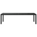 Set mobilier de exterior cu perne 11 piese negru/gri, poliratan - WALTI WALTI