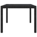 Set mobilier de exterior cu perne 11 piese negru/gri, poliratan - WALTI WALTI
