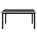 Set mobilier de grădină cu perne, 5 piese, negru, poliratan - WALTI WALTI