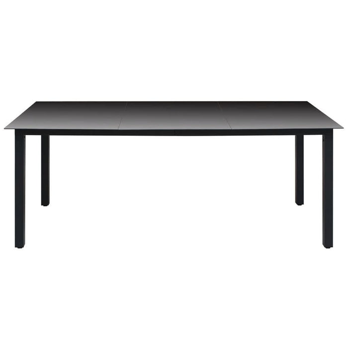 Set mobilier de grădină cu perne, 7 piese, gri, poliratan - WALTI WALTI