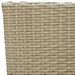 Set mobilier de grădină cu perne, 9 piese, bej, poliratan - WALTI WALTI