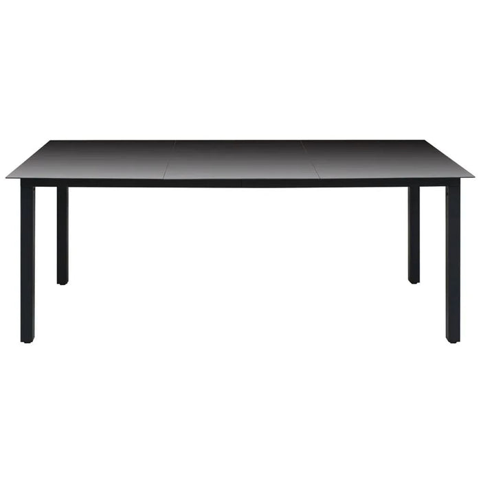 Set de mobiler de grădină cu perne, 7 piese, gri, poliratan WALTI