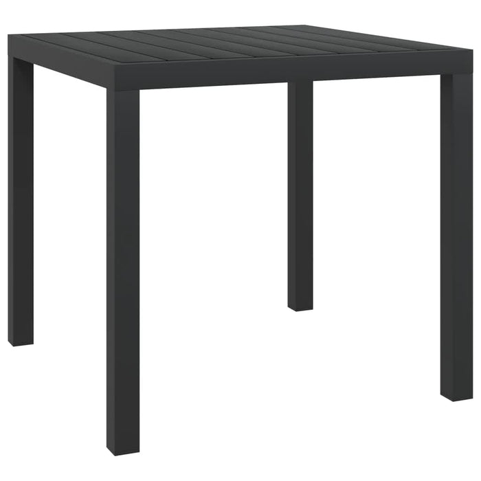 Set de masă pentru grădină cu perne, 5 piese, gri, poliratan WALTI