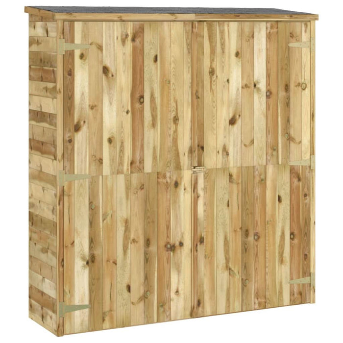 Șopron de grădină pentru scule, 163x50x171 cm, lemn masiv pin - WALTI WALTI