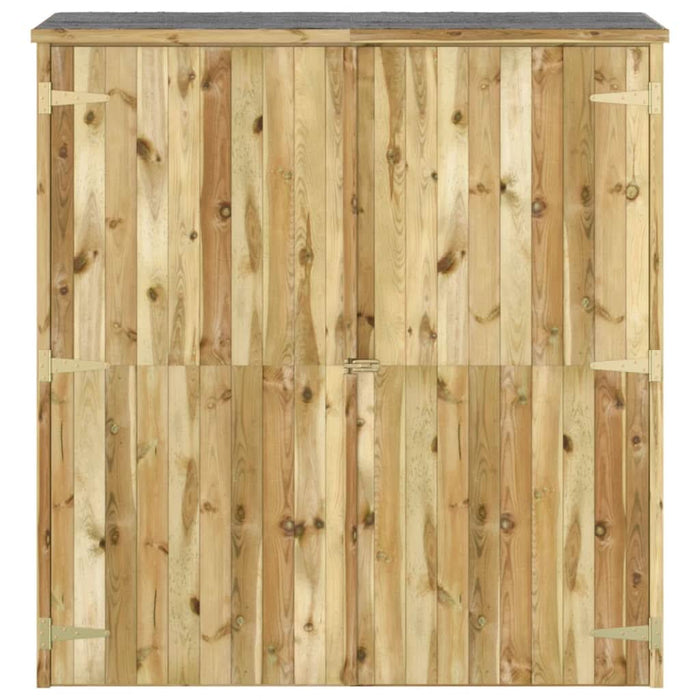 Șopron de grădină pentru scule, 163x50x171 cm, lemn masiv pin - WALTI WALTI