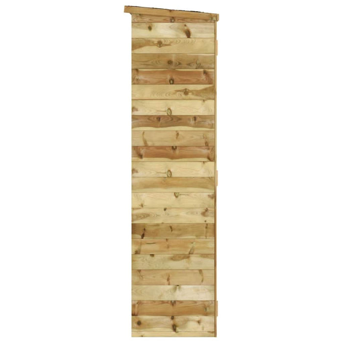 Șopron de grădină pentru scule, 163x50x171 cm, lemn masiv pin - WALTI WALTI