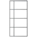Ușă glisantă, negru, 102,5x205 cm, sticlă ESG și aluminiu - WALTI WALTI