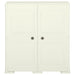 Dulap din plastic, 79x43x85,5 cm, vanilla ice, design de lemn - WALTI WALTI