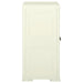 Dulap din plastic, 79x43x85,5 cm, vanilla ice, design de lemn - WALTI WALTI