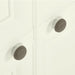 Dulap din plastic, 79x43x85,5 cm, vanilla ice, design de lemn - WALTI WALTI
