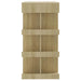 Masă bar cu raft depozitare stejar sonoma 100x50x101,5 cm PAL - WALTI WALTI