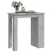 Masă de bar cu raft de depozitare, gri beton, 102x50x103,5 cm - WALTI WALTI