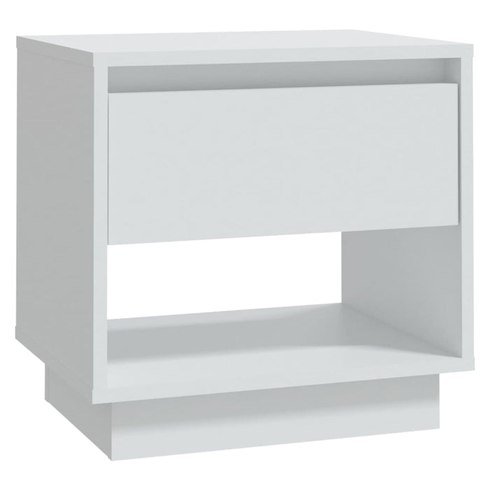 Noptiere, alb, 2 buc., 45x34x44 cm, PAL - WALTI WALTI