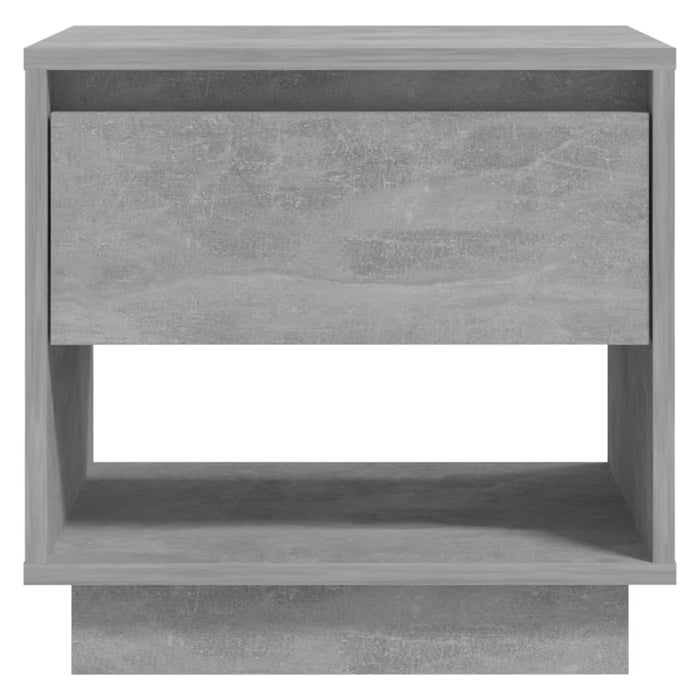 Noptiere, 2 buc., gri beton, 45x34x44 cm, PAL - WALTI WALTI