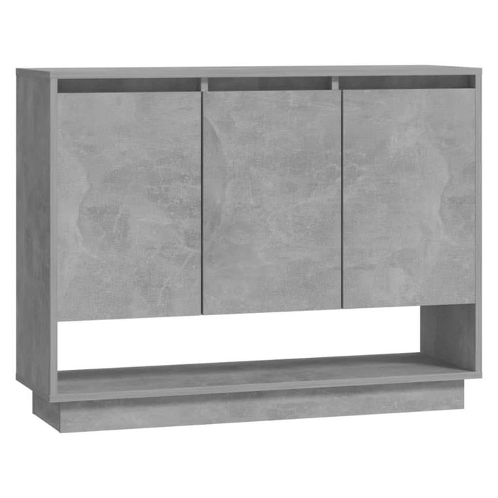 Servantă, gri beton, 97x31x75 cm, PAL - WALTI WALTI