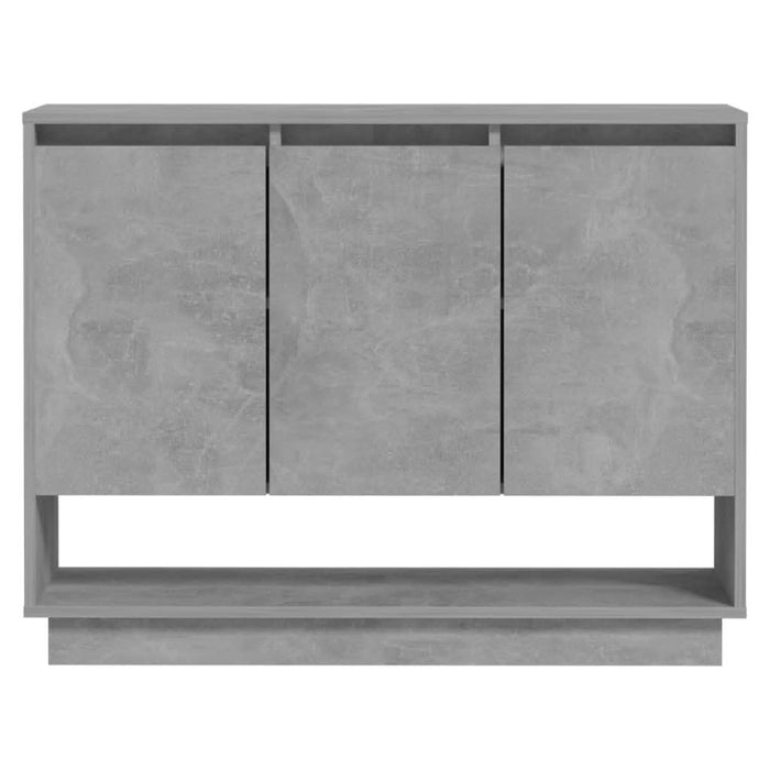 Servantă, gri beton, 97x31x75 cm, PAL - WALTI WALTI