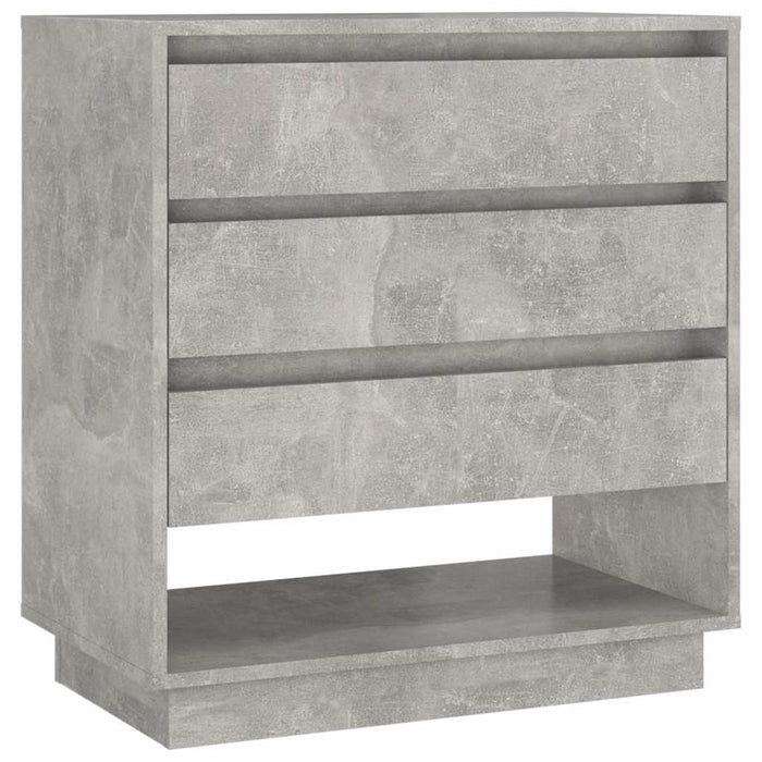 Servantă, gri beton, 70x41x75 cm, lemn prelucrat WALTI