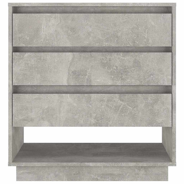 Servantă, gri beton, 70x41x75 cm, lemn prelucrat WALTI