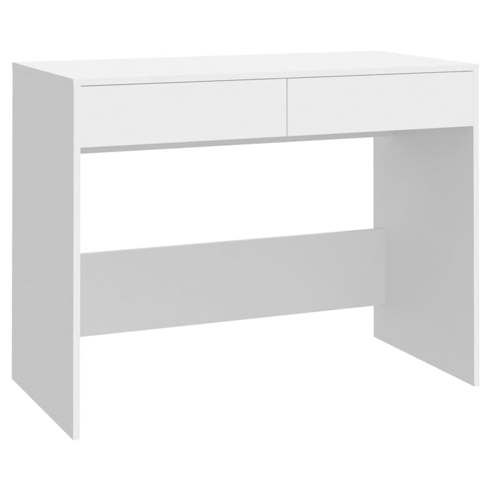 Birou, alb, 101x50x76,5 cm, PAL - WALTI WALTI