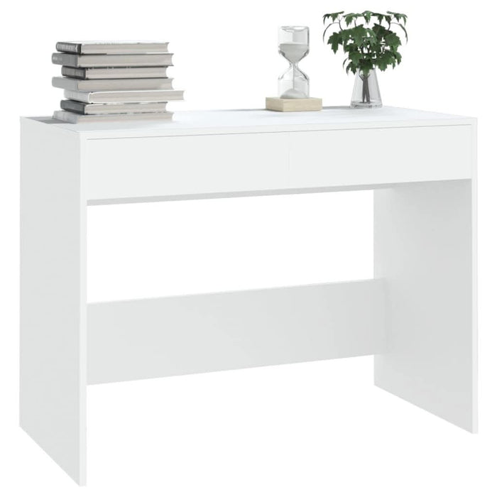 Birou, alb, 101x50x76,5 cm, PAL - WALTI WALTI