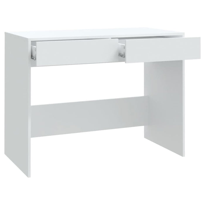 Birou, alb, 101x50x76,5 cm, PAL - WALTI WALTI
