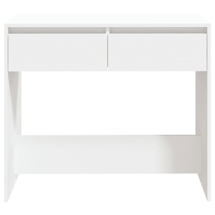 Masă consolă, alb, 89x41x76,5 cm, lemn prelucrat - WALTI WALTI
