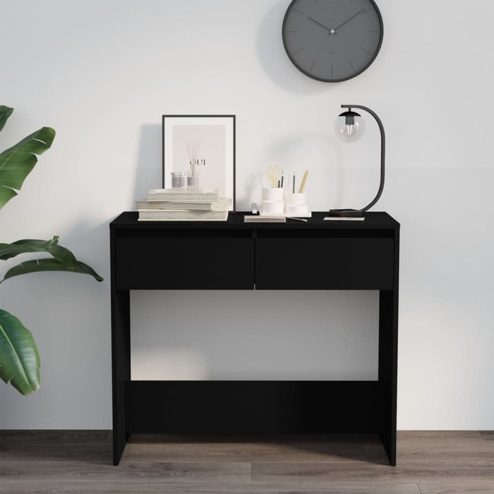 Masă consolă, negru, 89x41x76,5 cm, oțel - WALTI WALTI