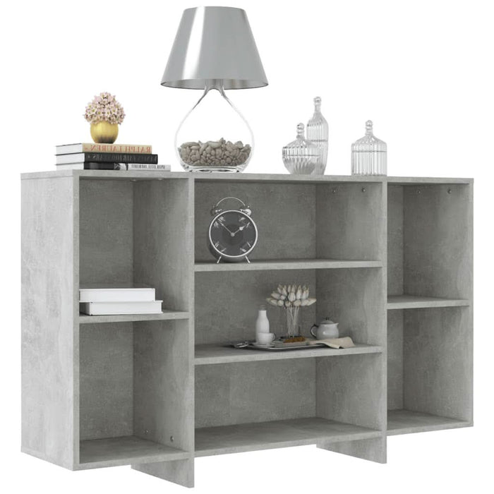 Servantă, gri beton, 120x30x75 cm, PAL - WALTI WALTI