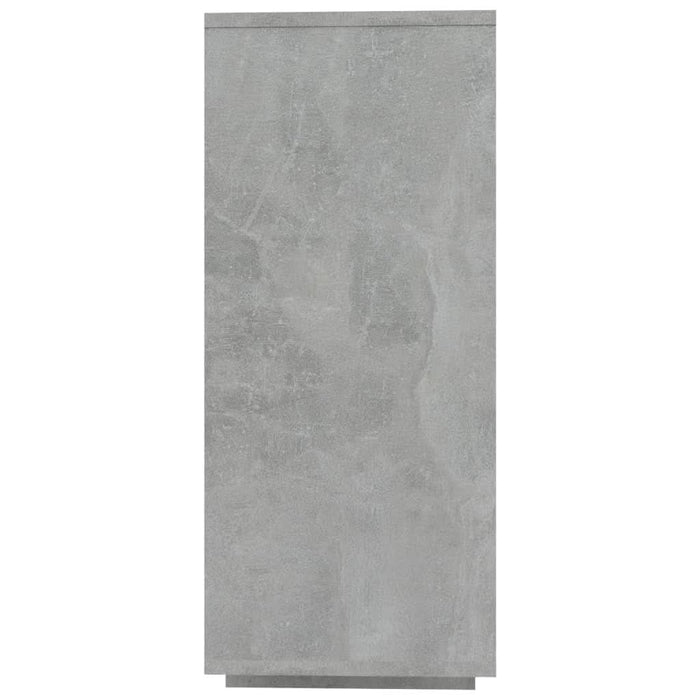 Servantă, gri beton, 120x30x75 cm, PAL - WALTI WALTI