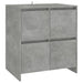 Servantă, gri beton, 70x41x75 cm, lemn prelucrat - WALTI WALTI