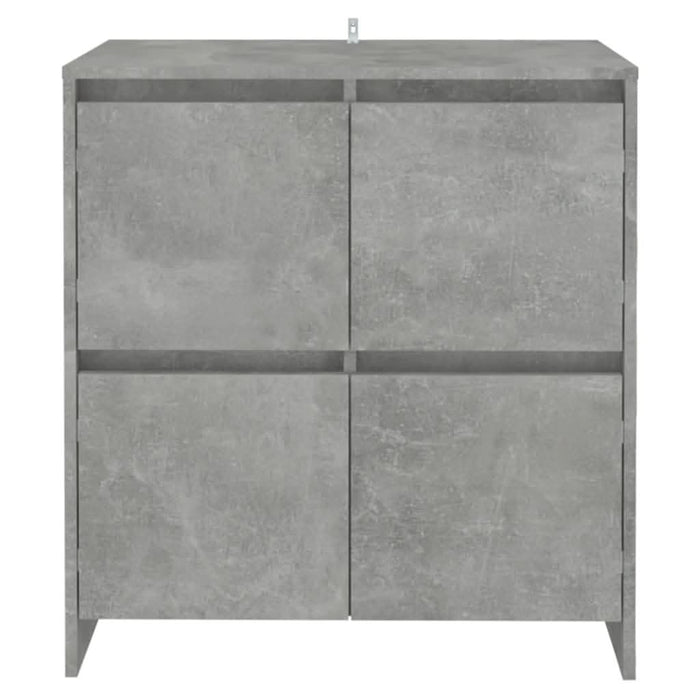 Servantă, gri beton, 70x41x75 cm, lemn prelucrat - WALTI WALTI