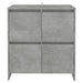 Servantă, gri beton, 70x41x75 cm, lemn prelucrat - WALTI WALTI