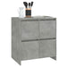 Servantă, gri beton, 70x41x75 cm, lemn prelucrat - WALTI WALTI