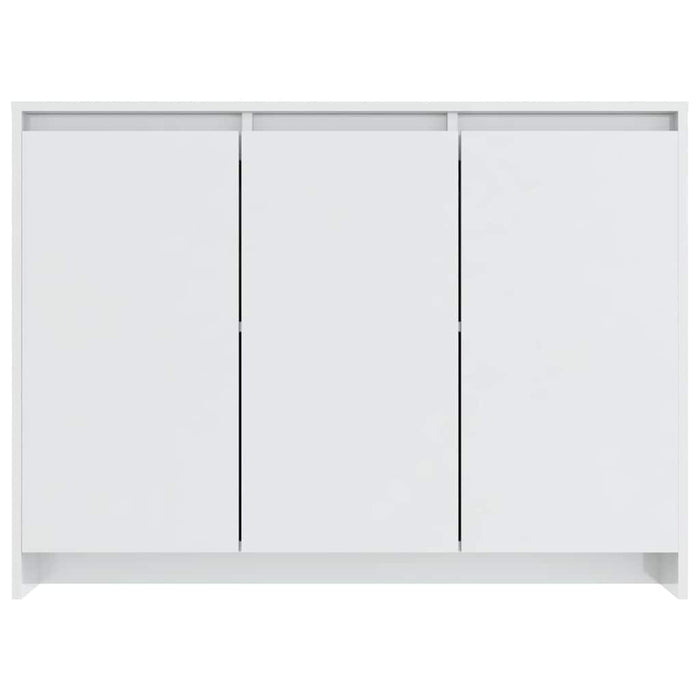 Servantă, alb extralucios, 102x33x75 cm, lemn prelucrat WALTI