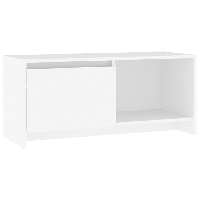 Comodă TV, alb, 90x35x40 cm, PAL - WALTI WALTI