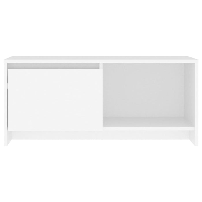 Comodă TV, alb, 90x35x40 cm, PAL - WALTI WALTI