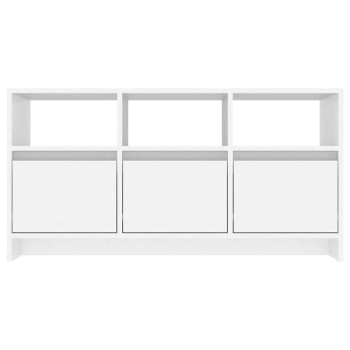 Comodă TV, alb, 102x37,5x52,5 cm, PAL - WALTI WALTI