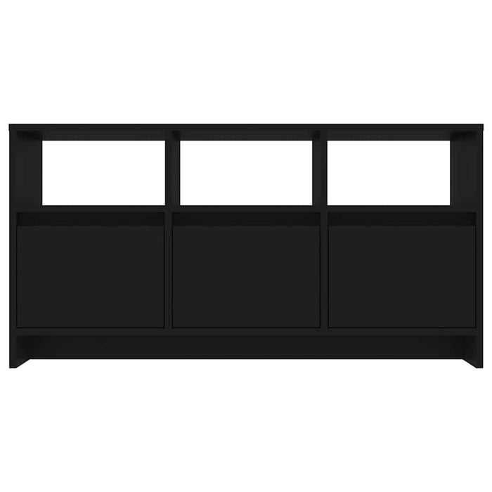 Comodă TV, negru, 102x37,5x52,5 cm, PAL WALTI