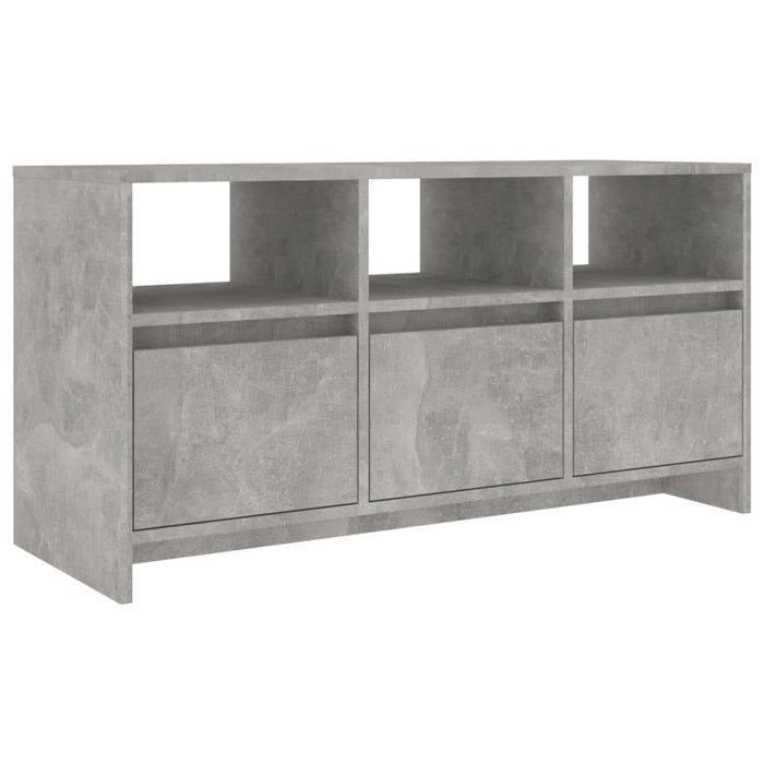 Comodă TV, gri beton, 102x37,5x52,5 cm, PAL - WALTI WALTI