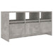 Comodă TV, gri beton, 102x37,5x52,5 cm, PAL - WALTI WALTI